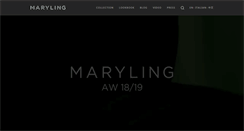 Desktop Screenshot of maryling.com